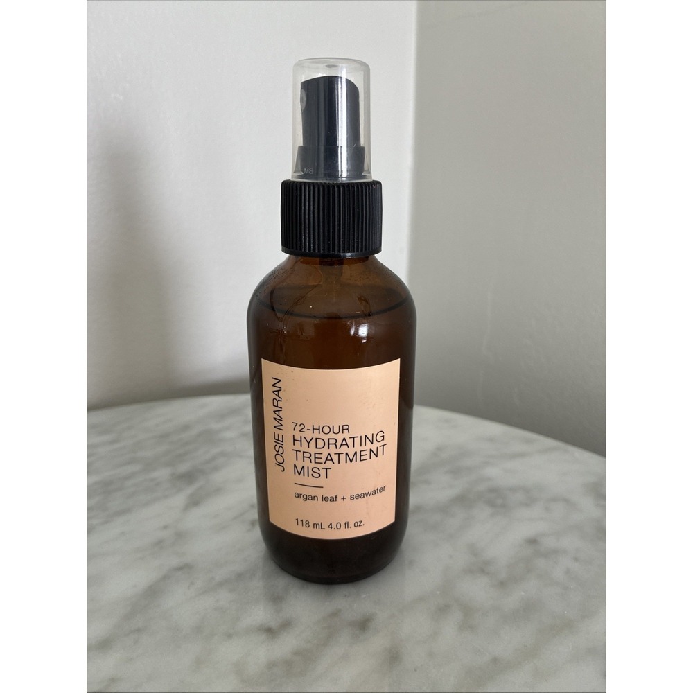 Josie Maran 72-Hour Hydrating Treatment Mist Argan Seawater 4 Oz Orange Blossom